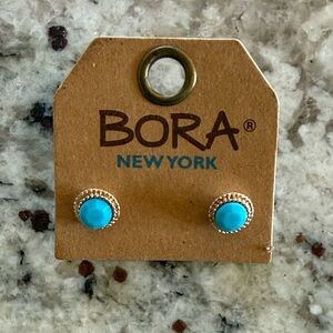 Bora New York Turquoise Stud Earrings